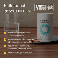Nutrafol Women's Balance Hair Growth Supplements 120 Capsules - 1 Month Supply Refill Pouch 2 Pack